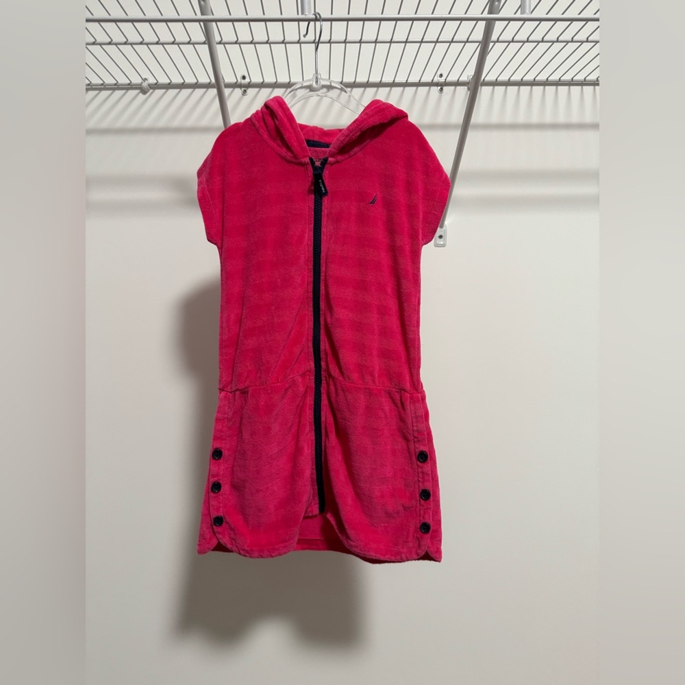 Nautica Kids Pink Swim Coverup Size 5/6